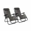 Exterieur Outdoor - Gardeon Reclining Chair Grey 2pc
