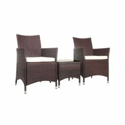 Exterieur Outdoor - Gardeon Outdoor Furniture Brown 3pc