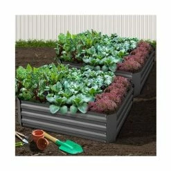Enchanted Garden - Garden Bed 2pc 120x90x30cm Raised Planter