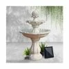 Enchanted Garden - Gardeon 3 Tier Solar Water FountainIvory