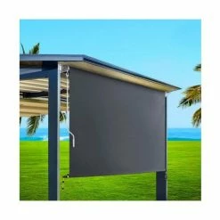 CoolShade - Instahut 2.1m X 2.5m Roll Down Grey