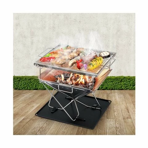 Fotya - Outdoor Camping BBQ Portable Steel Stove 1 Fotya - Outdoor Camping BBQ Portable Steel Stove
