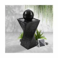 Enchanted Garden - Solar Powered Water Fountain Twist Design