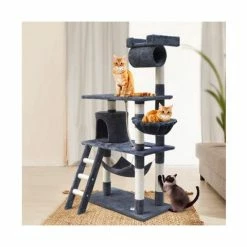 Pawfection - I.Pet Cat Tree 141cm Tower Condo House Wood