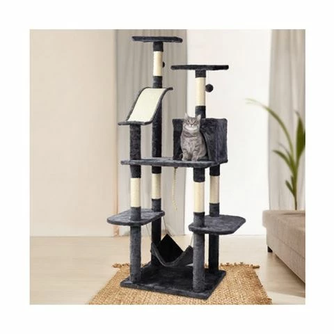 Pawfection - I.Pet Cat Tree 171cm Tower Condo House Wood 1 Pawfection - I.Pet Cat Tree 171cm Tower Condo House Wood