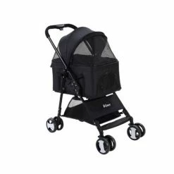 Pawfection - I.Pet Pet Stroller Dog Carrier 3 IN 1 Black