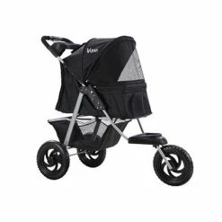 Pawfection - I.Pet Pet Stroller Dog Carrier Large Black