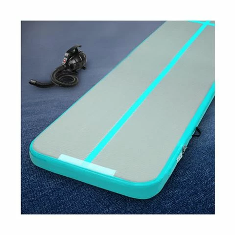 Active Sports - GoFun Inflatable Air Track Mat 4X1M Green 1 Active Sports - GoFun Inflatable Air Track Mat 4X1M Green