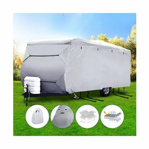 Acampar - 18-20ft Caravan Cover 4 Layer UV Water Resistant 1 Acampar - 18-20ft Caravan Cover 4 Layer UV Water Resistant