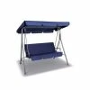 Exterieur Outdoor - Gardeon Canopy Swing Chair Navy