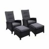 Exterieur Outdoor - Sun Lounge Recliner Chair 2pc