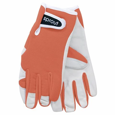 A.Trends - Garden Gloves Sprout Terracotta 1 A.Trends - Garden Gloves Sprout Terracotta