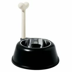 Alessi - Lupita Dog Bowl Black