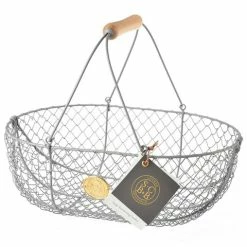 Burgon & Ball - Sophie Conran Harvesting Basket Grey