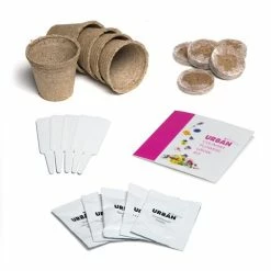 Urban Greens - Culinary Flowers Grow Kit
