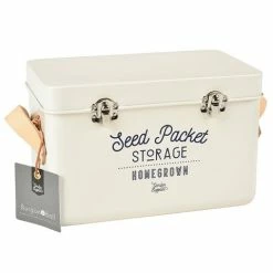 Burgon & Ball - Seed Packet Storage Tin Stone
