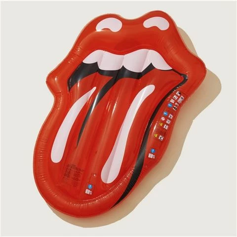 SunnyLife - Rolling Stones Deluxe Lie-On Float Hot Lips 1 SunnyLife - Rolling Stones Deluxe Lie-On Float Hot Lips