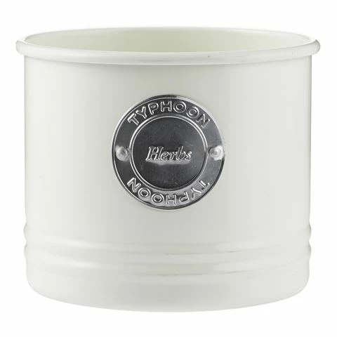 Typhoon - Living Herb Planter Cream 11x9cm 1 Typhoon - Living Herb Planter Cream 11x9cm