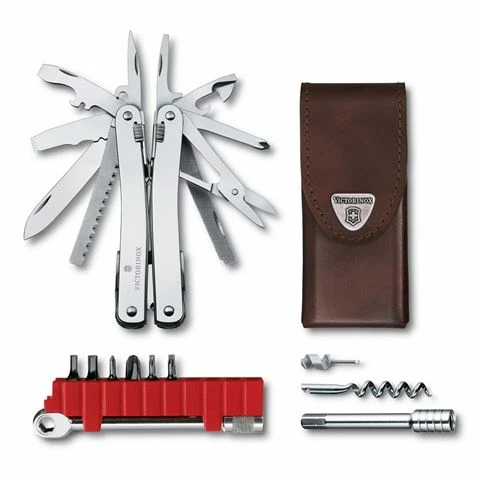 Victorinox - Swiss Tool Spirit X W/Ratchet Wrench Kit Silver 1 Victorinox - Swiss Tool Spirit X W/Ratchet Wrench Kit Silver