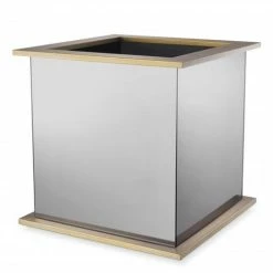 Vandenberg - Planter Moorea Br Brass Finish Smoke Mirror