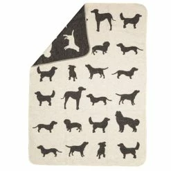 David Fussenegger - Bow Wow Off White Pet Blanket